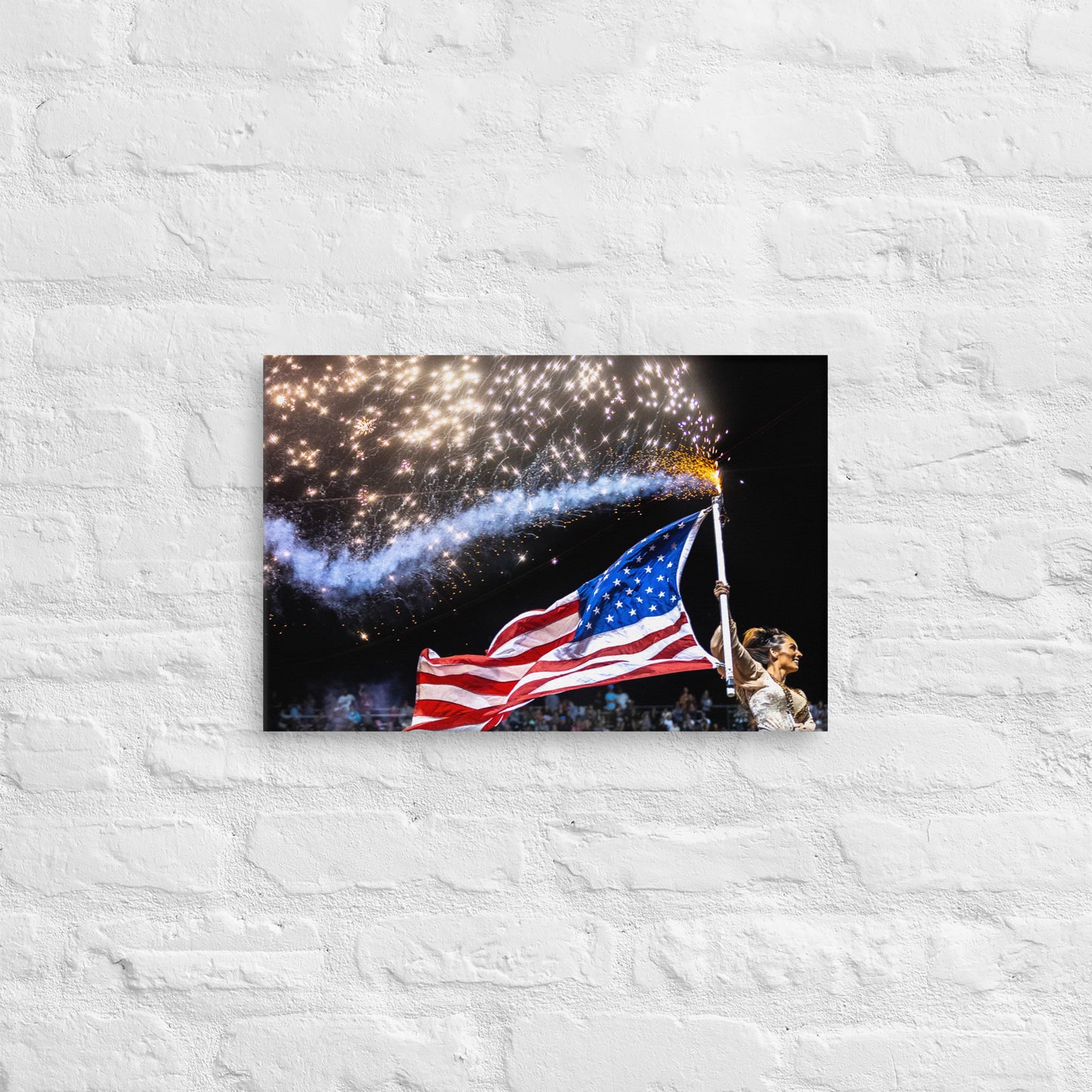 Photo Canvas Print: American Rodeo