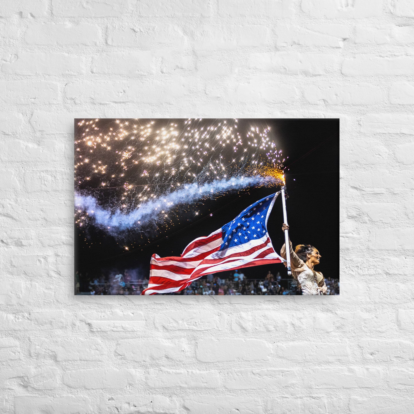 Photo Canvas Print: American Rodeo