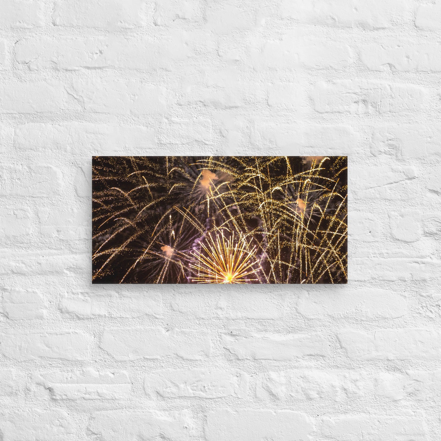 Photo Canvas Print: Fireworks