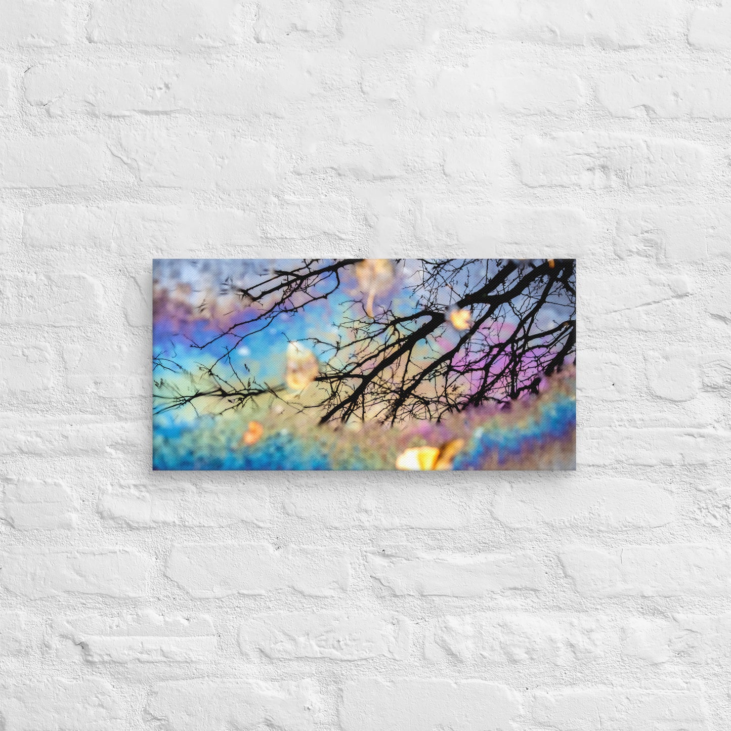 Photo Canvas Print: Oil Tree