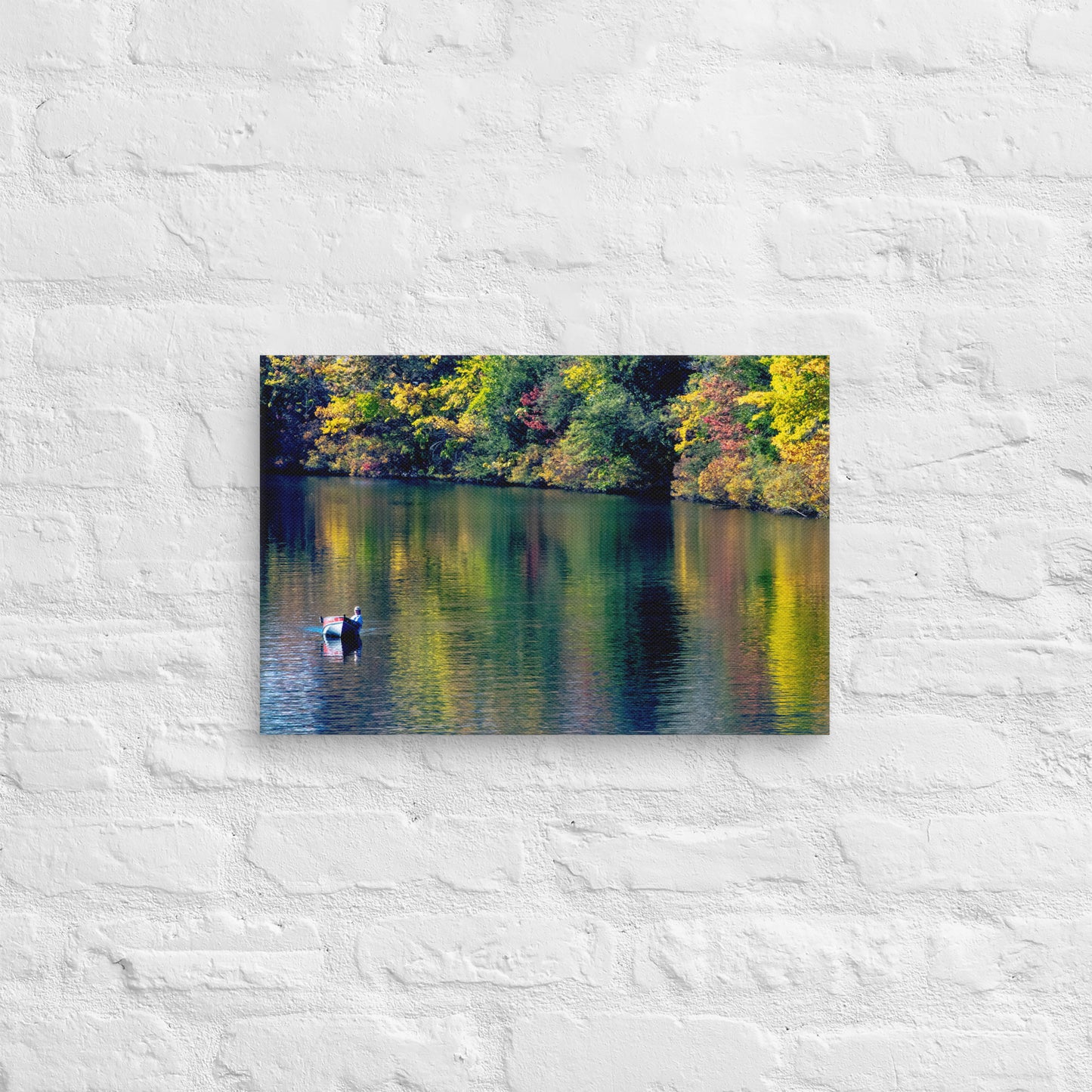 Photo Canvas Print: Autumn River