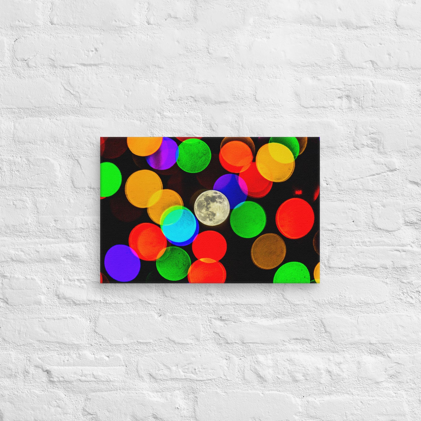 Photo Canvas Print: Moon Lights