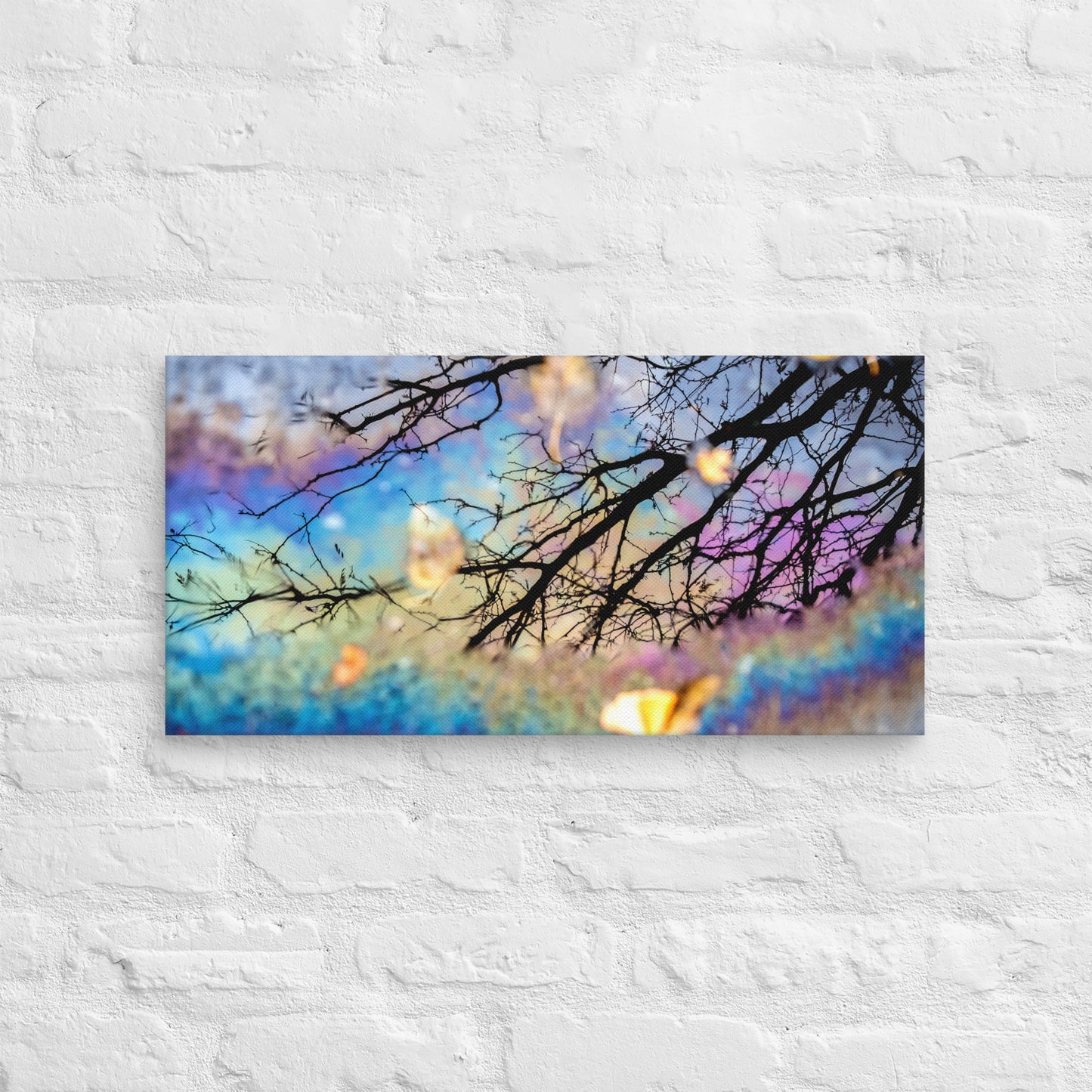 Photo Canvas Print: Oil Tree