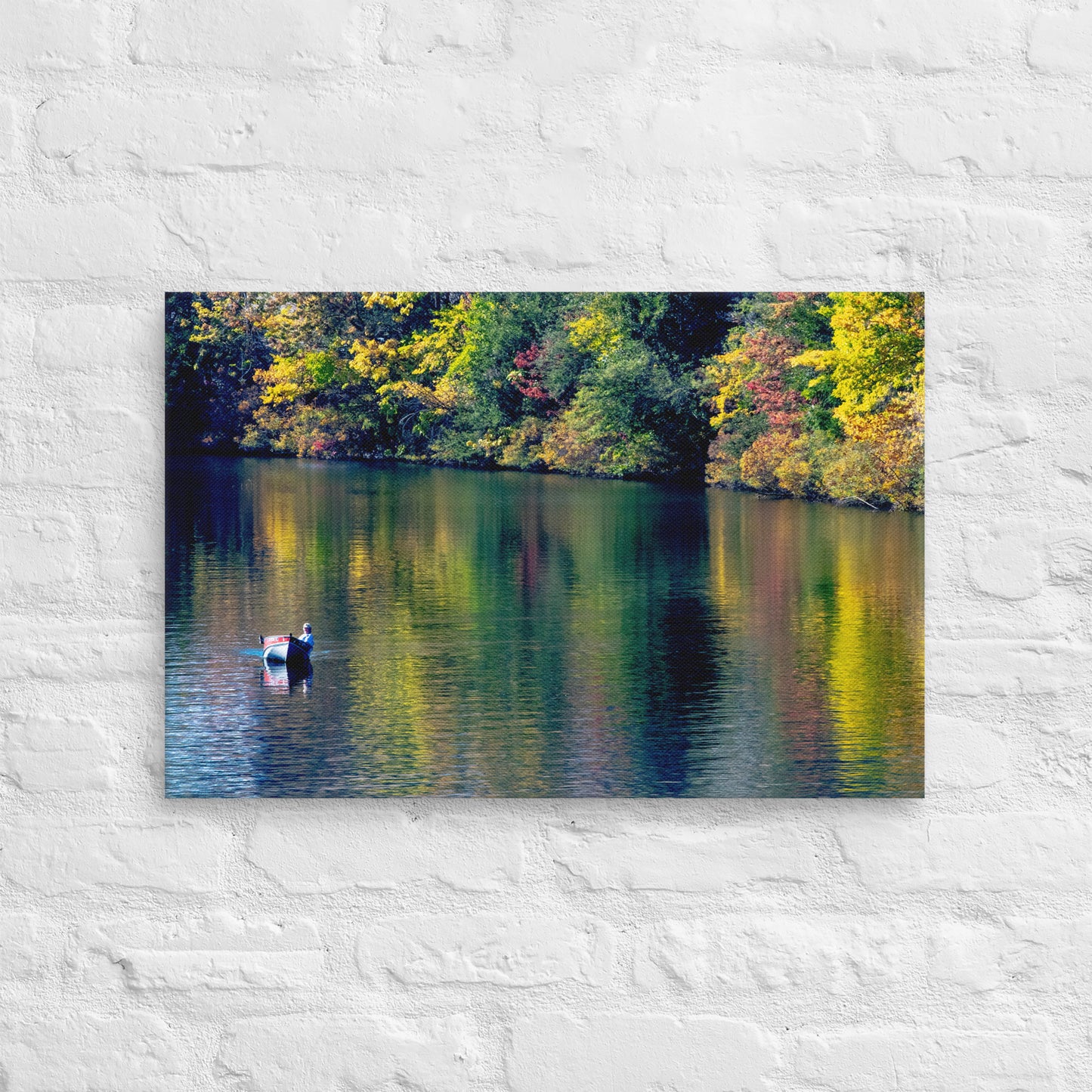 Photo Canvas Print: Autumn River