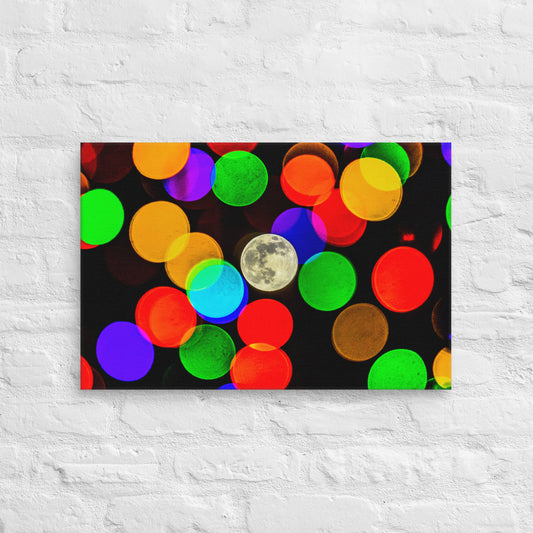 Photo Canvas Print: Moon Lights