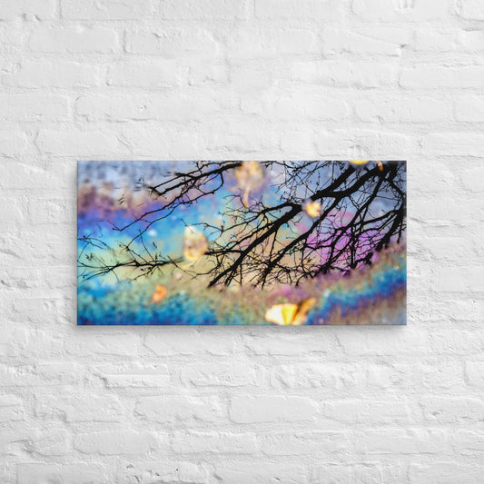 Photo Canvas Print: Oil Tree